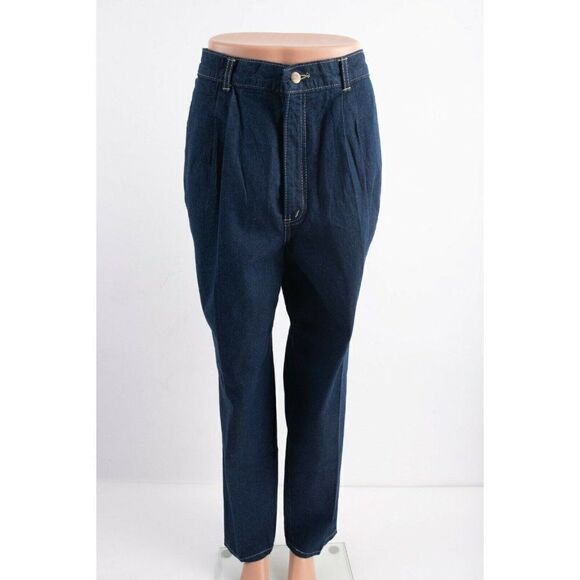 Vintage 70s Ms Chic by HIS Womens Jeans 18 Short - Picture 1 of 10